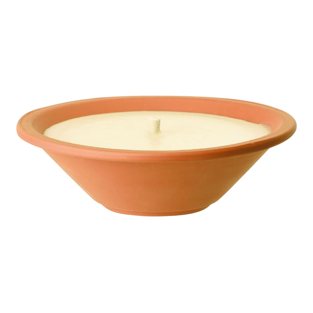 4x Ronde Vuurpot Large - Set Van 4 - Oranje Terracotta - SPAAS - Afbeelding 2