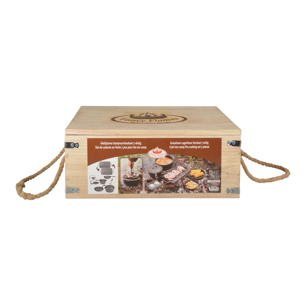 7 Delig Kampvuurkookset - Fancy Flames 2 7 Delig Kampvuurkookset - Fancy Flames - Afbeelding 2