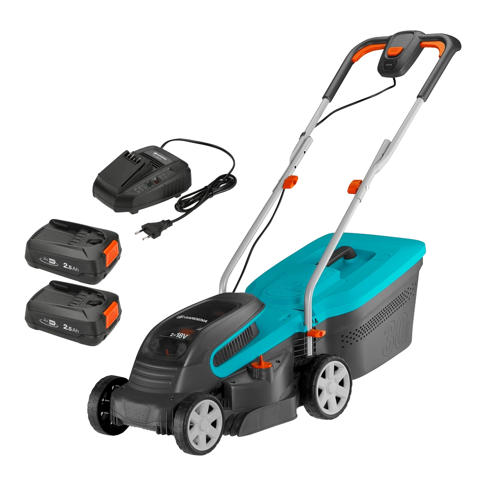 Accumaaier PowerMax 32/36V P4A Set - Gardena 1 Accumaaier PowerMax 32/36V P4A Set - Gardena