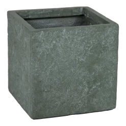 Plantenbak Arizona Cubi Cypress Wash - L28 X B28 X H28cm - Groen