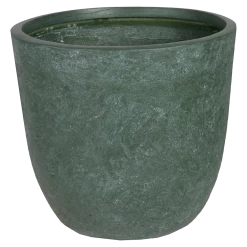 Bloempot Arizona Egg Cypress Wash - D32 X H31cm - Groen