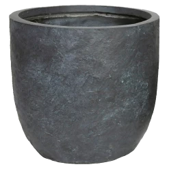 Bloempot Arizona Egg - D25 X H25cm - Donkergrijs