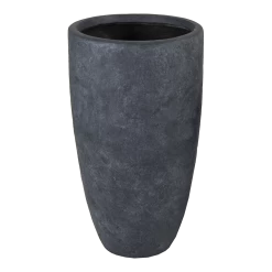 Bloempot Arizona High Vase - D34 X H66cm - Donkergrijs