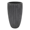 Bloempot Arkansas High Vase - D56 X H100cm - Donkergrijs