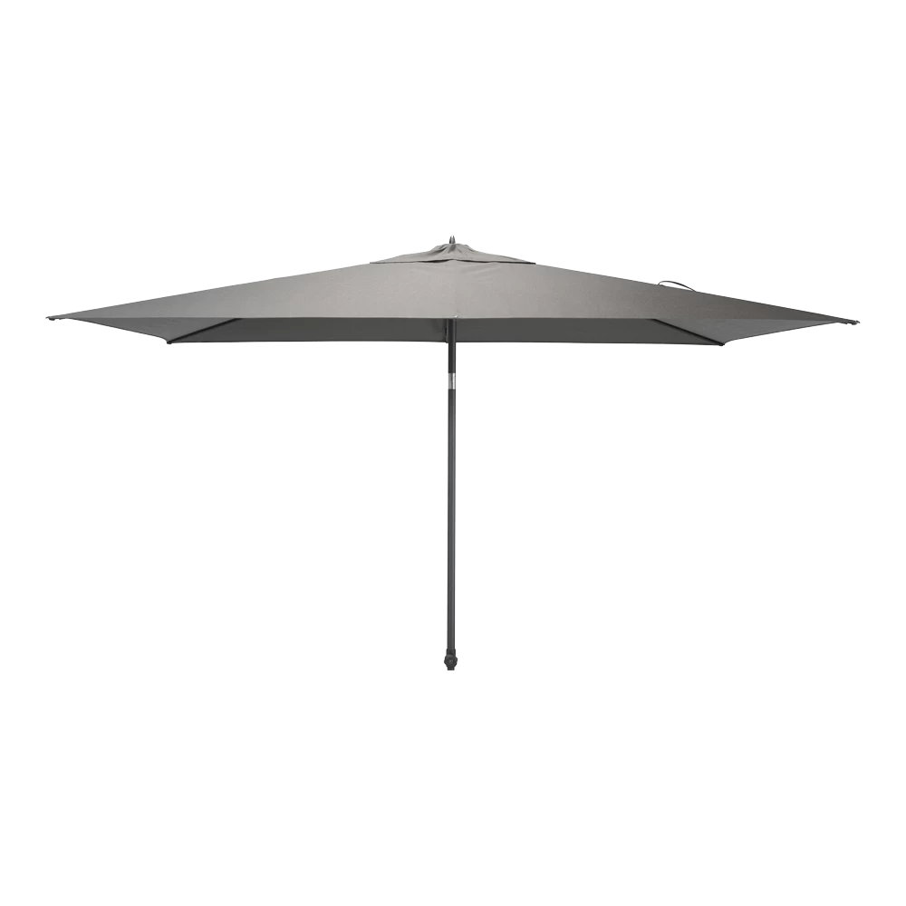 Azzurro Stokparasol 200 X 300 Cm - Charcoal 2 Azzurro Stokparasol 200 X 300 Cm - Charcoal - Afbeelding 2