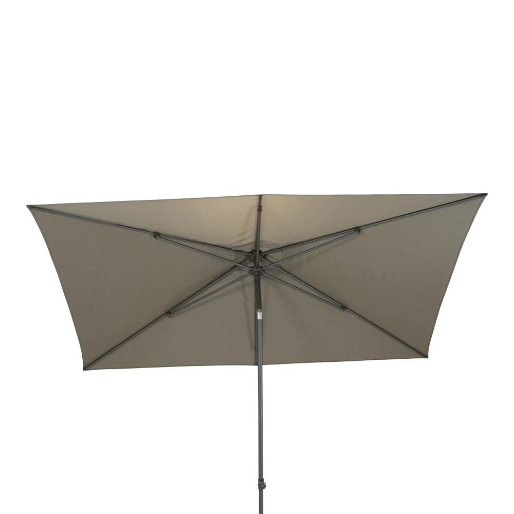 Azzurro Stokparasol 200 X 300 Cm - Taupe 2 Azzurro Stokparasol 200 X 300 Cm - Taupe - Afbeelding 2