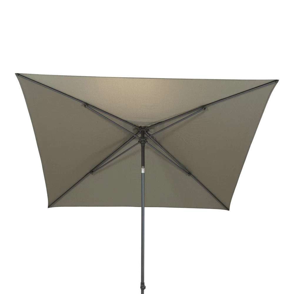 Azzurro Stokparasol 250 X 250 Cm - Taupe 2 Azzurro Stokparasol 250 X 250 Cm - Taupe - Afbeelding 2