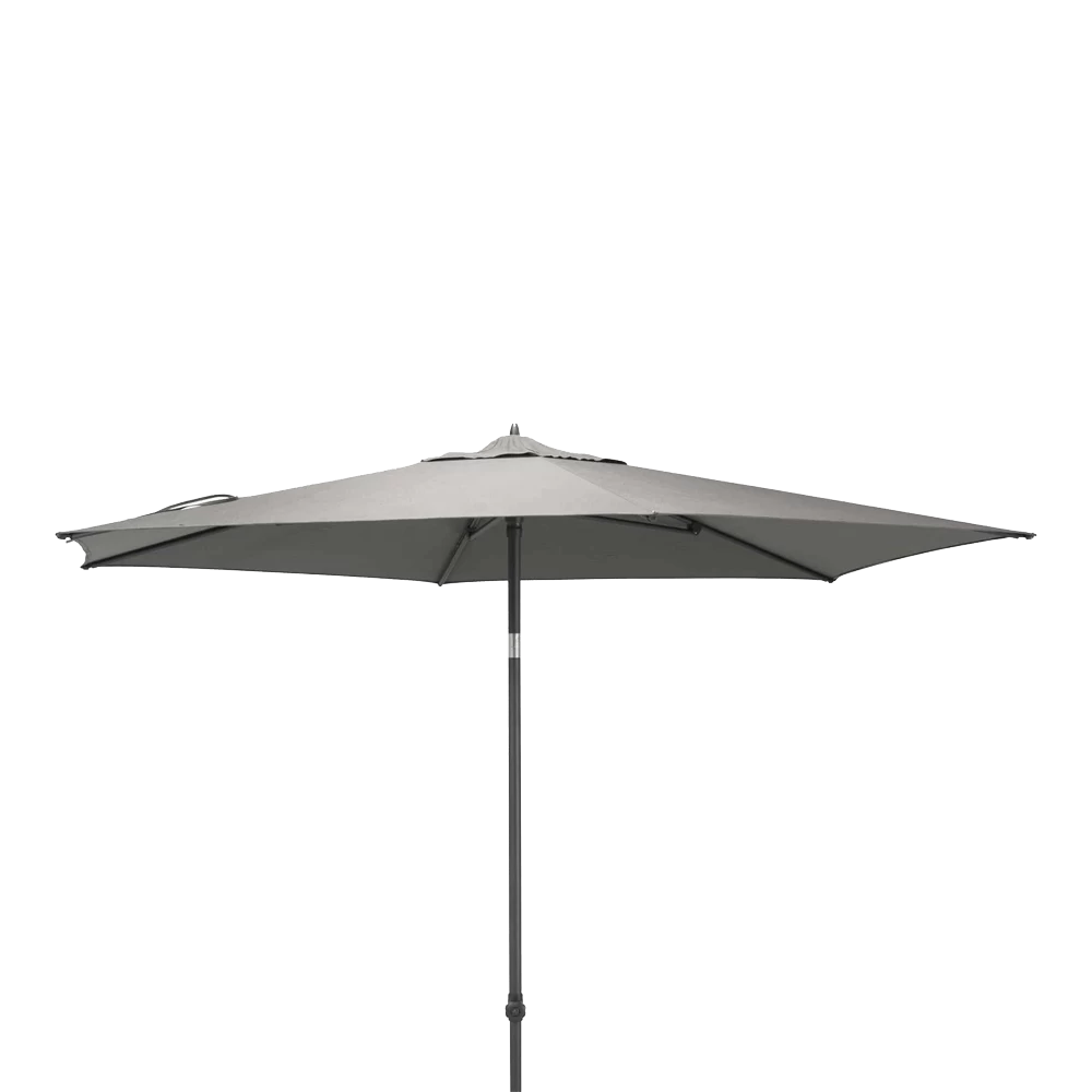 Azzurro Stokparasol 300 Cm U00d8 - Mid Grey 1 Azzurro Stokparasol 300 Cm U00d8 - Mid Grey