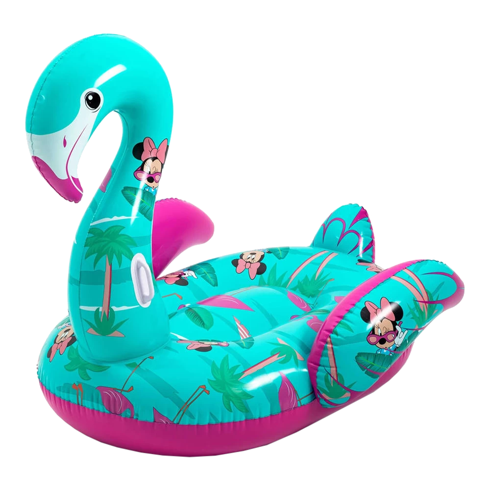 Bestway Ride On Flamingo Opblaasfiguur - 173x170cm 1 Bestway Ride On Flamingo Opblaasfiguur - 173x170cm