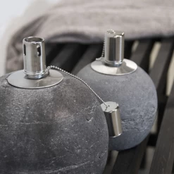 Betonnen Olielamp L - Fancy Flames -Tuin Verkoop betonnen olielamp l fancy flames 5