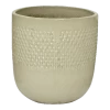 Bloempot Collin - D33 X H34cm - Creme