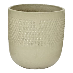 Bloempot Collin - D33 X H34cm - Creme