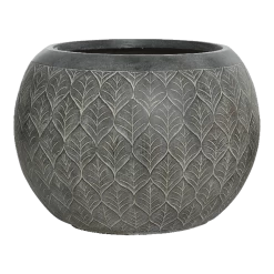 Bloempot Ella - D36 X H27,5cm - Grijs