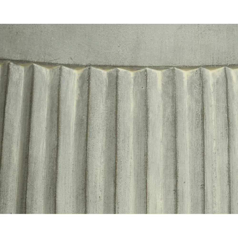 Bloempot Laura - D32 X H32cm - Grijs 3 Bloempot Laura - D32 X H32cm - Grijs - Afbeelding 3