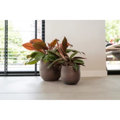 Bloempot Lydia - D36 X H32cm - Shiny Purple -Tuin Verkoop bloempot lydia shiny purple bloempot 2