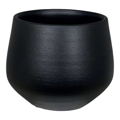 Bloempot Petra - D33 X H31cm - Mat Zwart