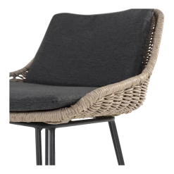 Bohemian Bar Stoel - Naturel - Incl. Kussen -Tuin Verkoop bohemian bar stoel naturel incl kussen 4 1