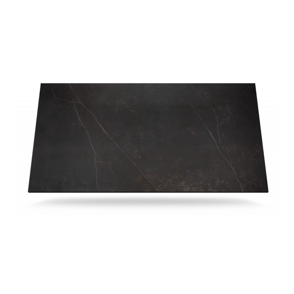 Briga Dining Tafel Dekton Top Kelya - 180 X 100 Cm - Charcoal Frame - Afbeelding 2