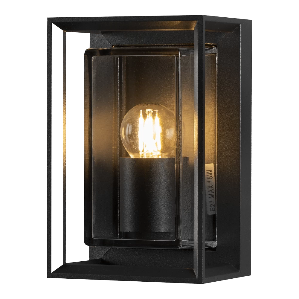 Konstsmide Brindisi Wandlamp 230V, 13x20cm, E27 Transparant Glas, Max 1x 20W 3 Konstsmide Brindisi Wandlamp 230V, 13x20cm, E27 Transparant Glas, Max 1x 20W - Afbeelding 3