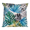 Buitenkussen Palmblad Blauw 45x45cm - Tuinkussen
