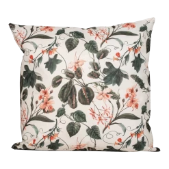 Buitenkussen Roze Bloem 45x45cm - Tuinkussen