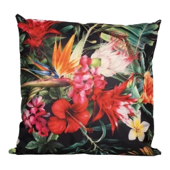 Buitenkussen Tropische Bloem 45x45cm - Tuinkussen