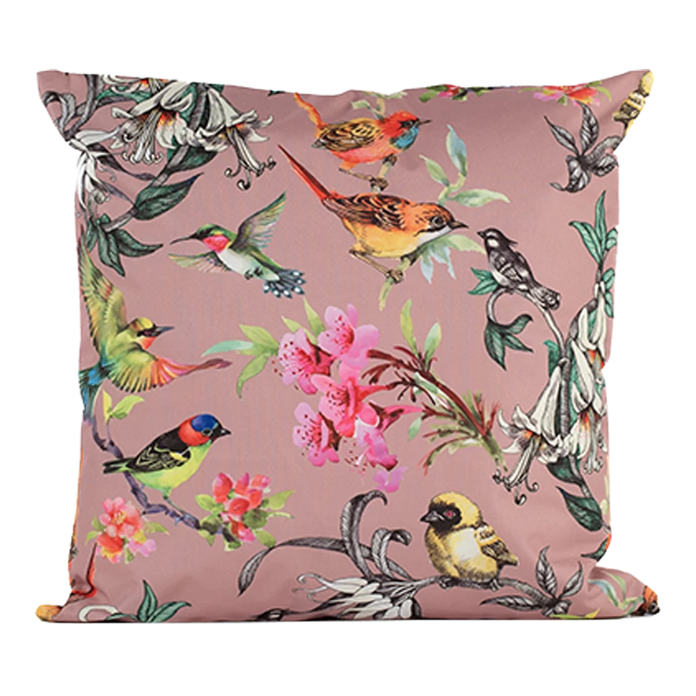 Buitenkussen Vogel 45x45cm - Tuinkussen 1 Buitenkussen Vogel 45x45cm - Tuinkussen