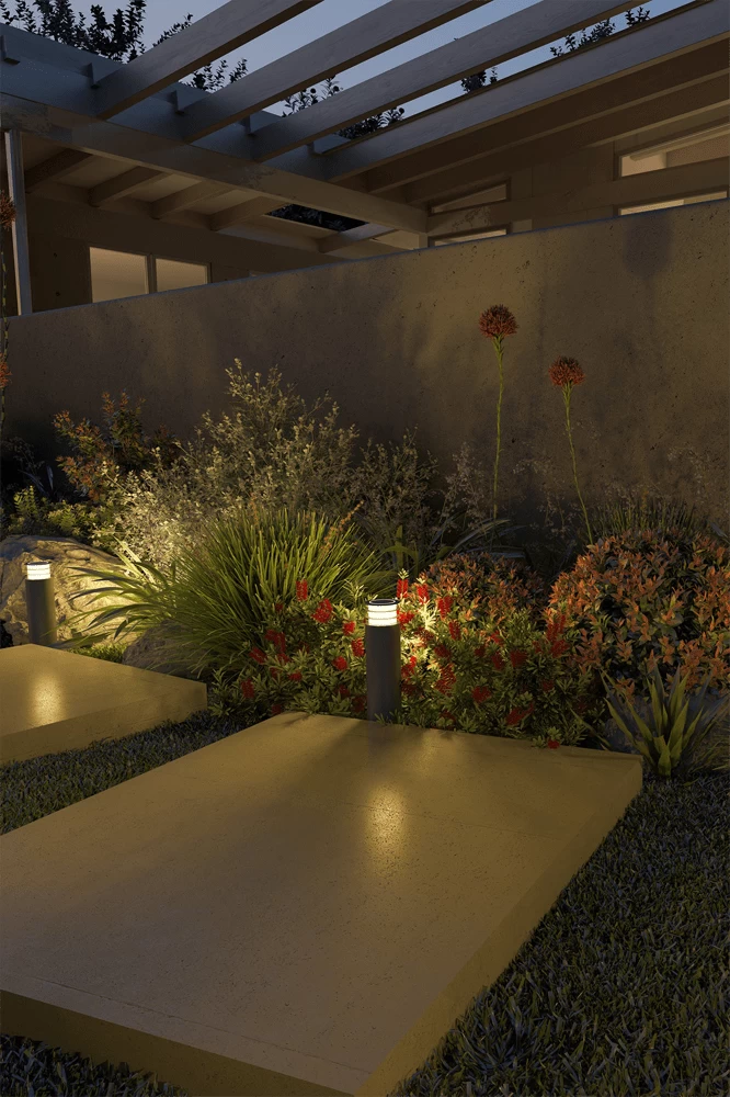 Calex Smart Outdoor Tuinslamp/paal - Set Of 3 - 24V - Afbeelding 4