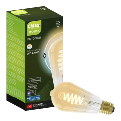 Calex Smart Rustiek Led Lamp - 7W 550lm 1800-6500K