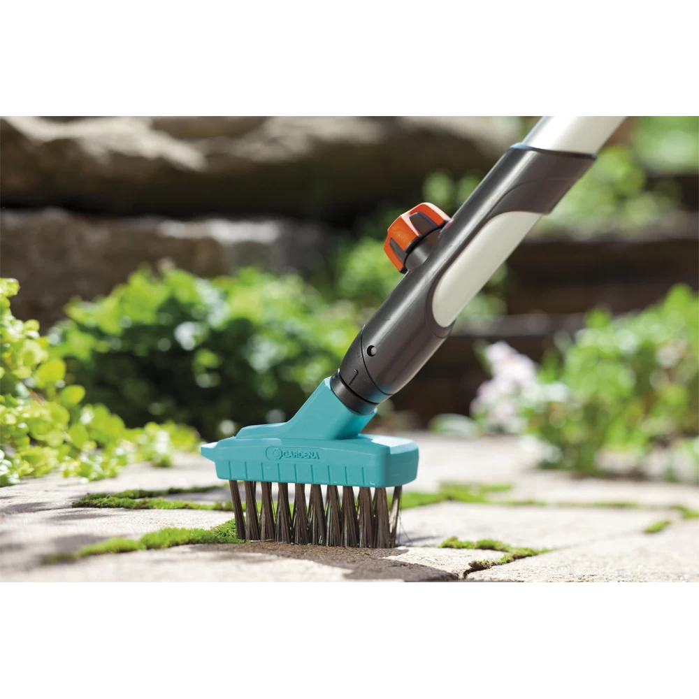Combisysteem Voegenborstel Metaal - 9cm - Gardena 4 Combisysteem Voegenborstel Metaal - 9cm - Gardena - Afbeelding 4