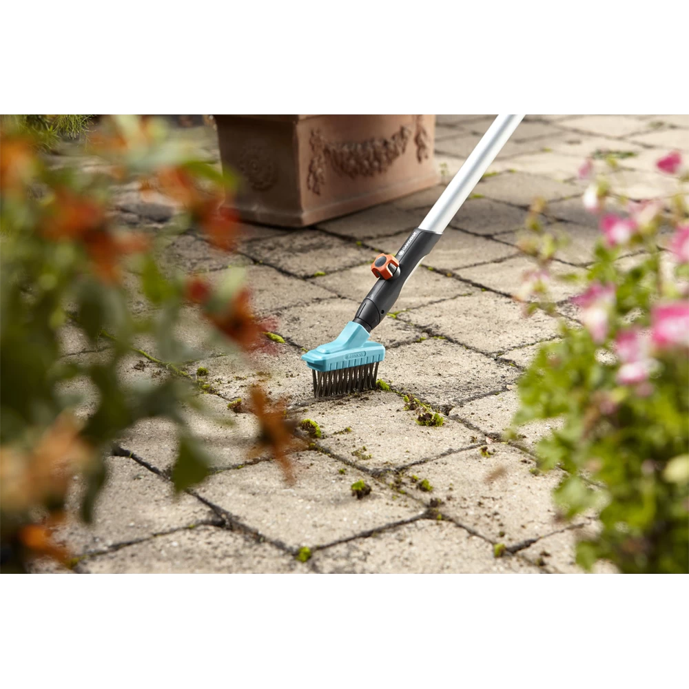 Combisysteem Voegenborstel Metaal - 9cm - Gardena 5 Combisysteem Voegenborstel Metaal - 9cm - Gardena - Afbeelding 5