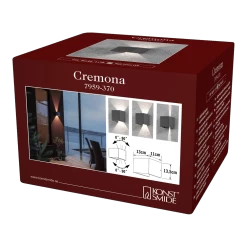 Konstsmide Cremona PowerLED 230V Wandlamp Flush 13.5cm, 2x 3W 9 Konstsmide Cremona PowerLED 230V Wandlamp Flush 13.5cm, 2x 3W -Tuin Verkoop cremona powerled 230v wandlamp flush 135cm 2x 3w netstroom 5