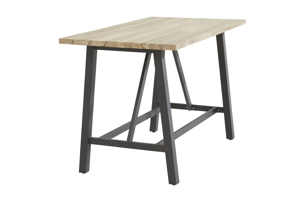 Derby Teak Bartafel - 160 X 90 X 105 Cm - Naturel 2 Derby Teak Bartafel - 160 X 90 X 105 Cm - Naturel - Afbeelding 2