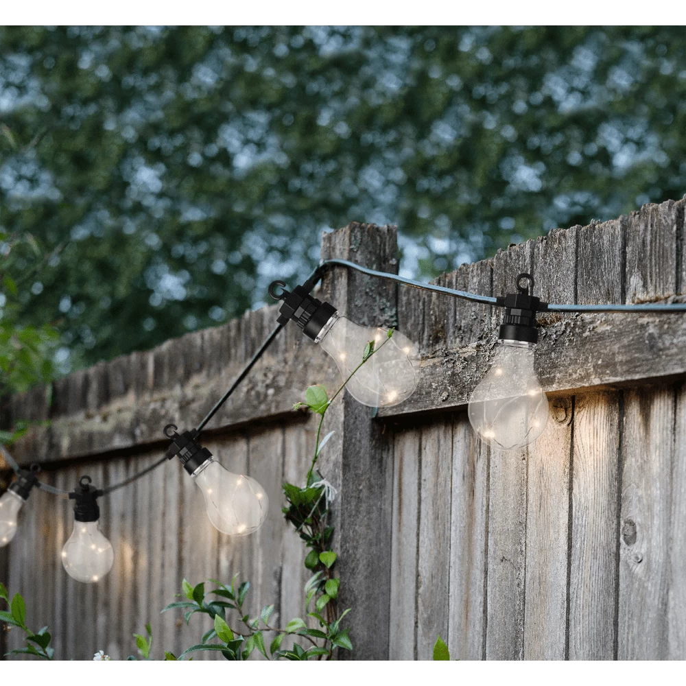 Lumineo Feestverlichting 20 Micro LED Steady Buiten - 950cm - Warm Wit 3 Lumineo Feestverlichting 20 Micro LED Steady Buiten - 950cm - Warm Wit - Afbeelding 3