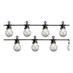 Lumineo Feestverlichting Lichtsnoer - Bolvorm - 950cm - 20 LEDS - Klassiek Warm 5 Lumineo Feestverlichting Lichtsnoer - Bolvorm - 950cm - 20 LEDS - Klassiek Warm -Tuin Verkoop feestverlichting lichtsnoer bolvorm 950cm 20 leds klassiek warm netstroom 4 3