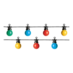 Lumineo Feestverlichting Lichtsnoer - Bolvorm - Twinkel Effect - 950cm - 20 LEDS - Multi 7 Lumineo Feestverlichting Lichtsnoer - Bolvorm - Twinkel Effect - 950cm - 20 LEDS - Multi -Tuin Verkoop feestverlichting lichtsnoer bolvorm twinkel effect 950cm 20 leds multi netstroom 4 3