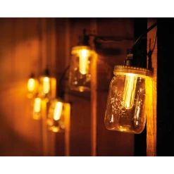 Lumineo Feestverlichting Lichtsnoer Weckpotjes - 950cm - 20 LEDS - Klassiek Warm 6 Lumineo Feestverlichting Lichtsnoer Weckpotjes - 950cm - 20 LEDS - Klassiek Warm -Tuin Verkoop feestverlichting lichtsnoer weckpotjes 950cm 20 leds klassiek warm netstroom 3 3