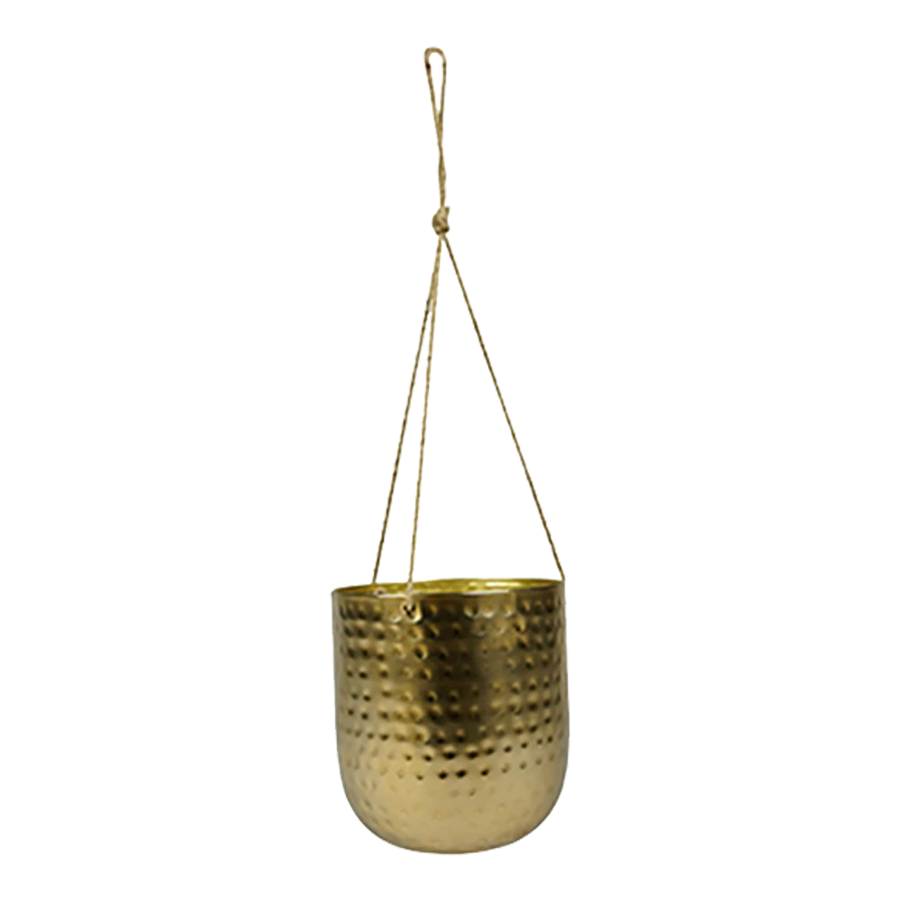 Hangpot Kody - D16 X H18cm - Goud 1 Hangpot Kody - D16 X H18cm - Goud