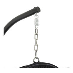 Hangstoel Norway - Inklapbaar - Zwart/Bruin -Tuin Verkoop hangstoel norway inklapbaar zwart bruin 5