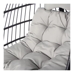 Hangstoel Norway - Inklapbaar - Zwart/Grijs -Tuin Verkoop hangstoel norway inklapbaar zwart grijs 3