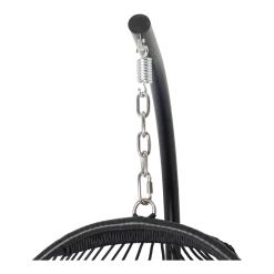 Hangstoel Norway - Inklapbaar - Zwart/Grijs -Tuin Verkoop hangstoel norway inklapbaar zwart grijs 4