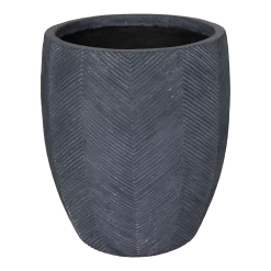 Bloempot Iowa BulletHigh - D57 X H64cm - Donkergrijs