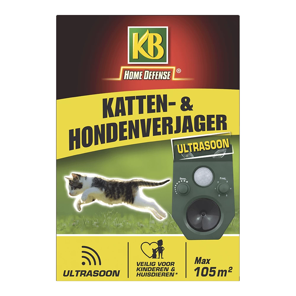 KB Kattenverjager En Hondenverjager Ultrasoon 105mu00b2 - Insecten En Ongedierte - Afbeelding 2