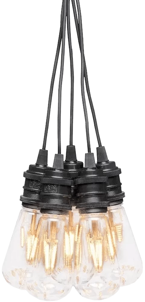 Lichtsnoer Feestverlichting Edison LED Koppelbaar + Dimbaar - Startset - 10m - 10 LED's - Konstsmide - Afbeelding 2