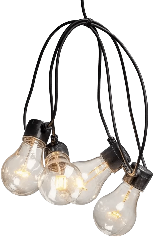 Lichtsnoer Feestverlichting Peer LED Koppelbaar + Dimbaar - Startset - 10m - 20 LED's - Konstsmide - Afbeelding 2