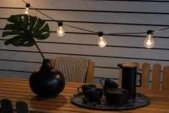 Lichtsnoer Feestverlichting Peer LED Koppelbaar + Dimbaar - Startset - 10m - 20 LED's - Konstsmide -Tuin Verkoop lichtsnoer feestverlichting peer led koppelbaar dimbaar startset 10m 20 led s 4