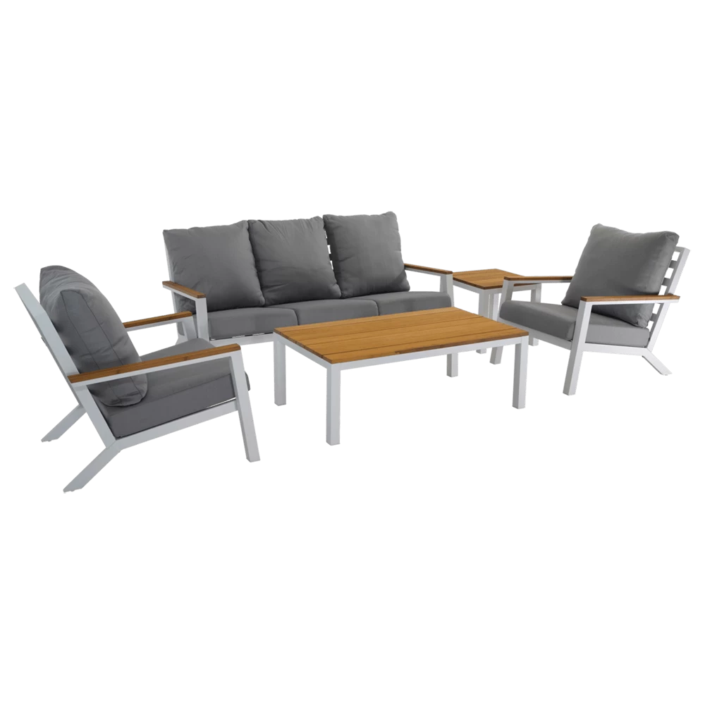 Loungeset Donnan Wit 1 Loungeset Donnan Wit