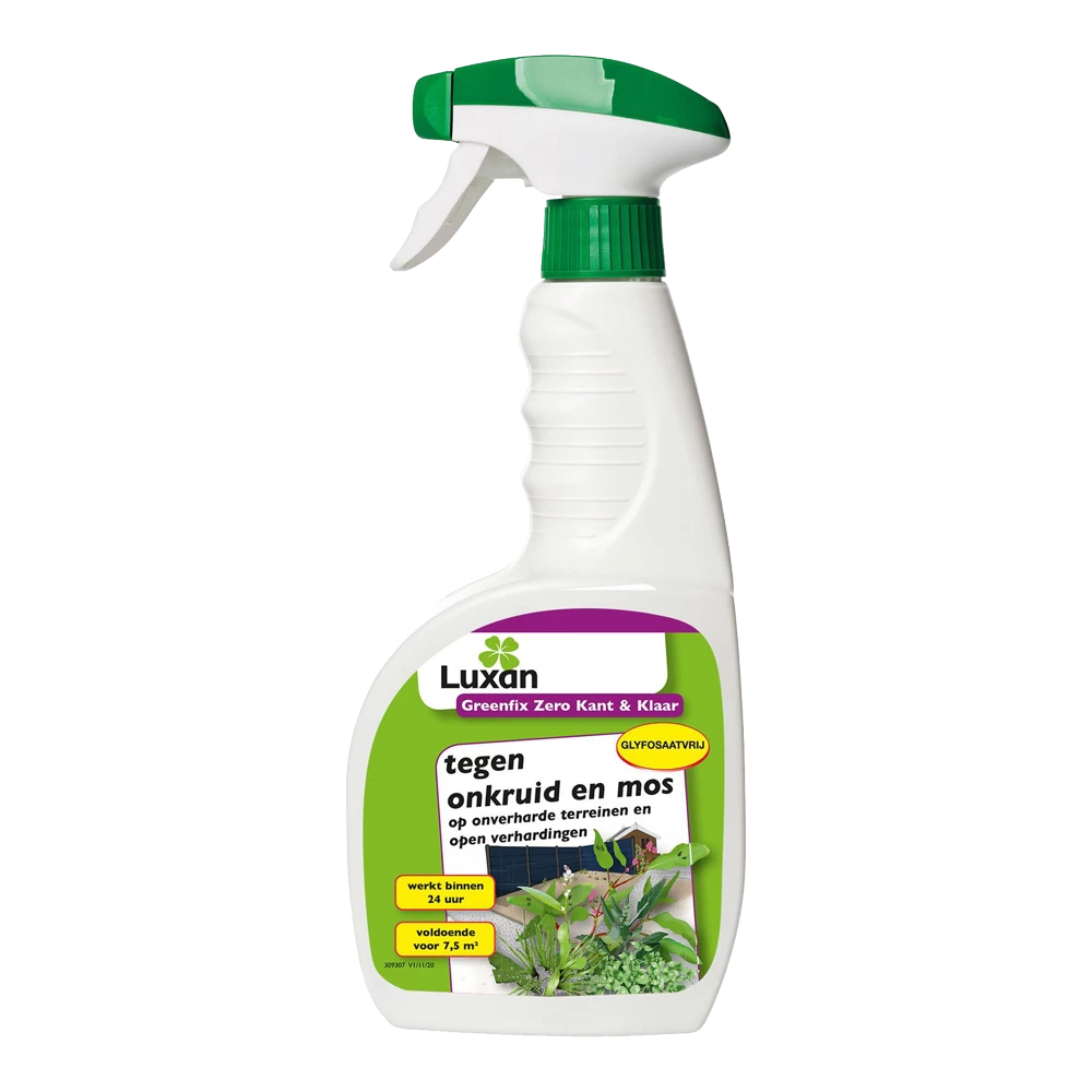 Luxan Greenfix Zero 750 Ml Glyfosaatvrij Kant & Klaar - Onkruid En Aanslag