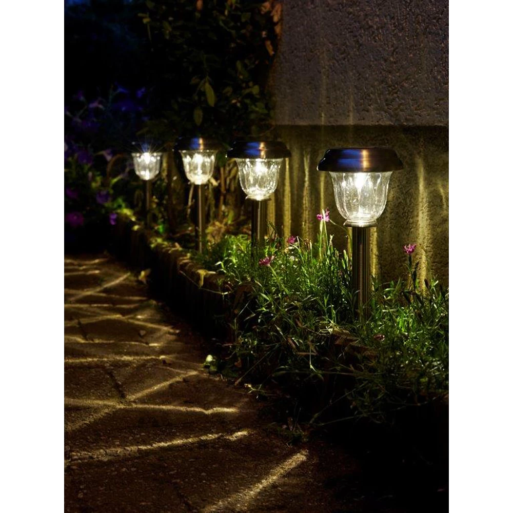 Luxform Hybride Solar Tuinlamp Vermont 10 Lumen - Afbeelding 3