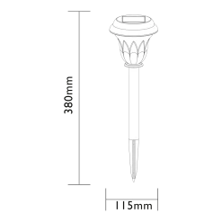 Luxform Hybride Solar Tuinlamp Vermont 10 Lumen -Tuin Verkoop luxform hybride solar tuinlamp vermont 10 lumen solar batterij 4 2